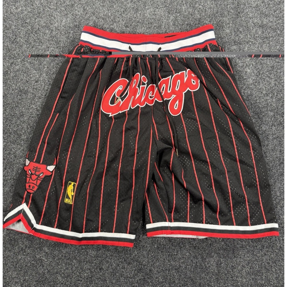 Just Don Chicago Bulls 1996-97 10th Anniversary Shorts Large